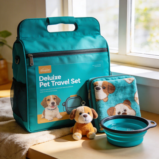 Deluxe Pet Travel Set